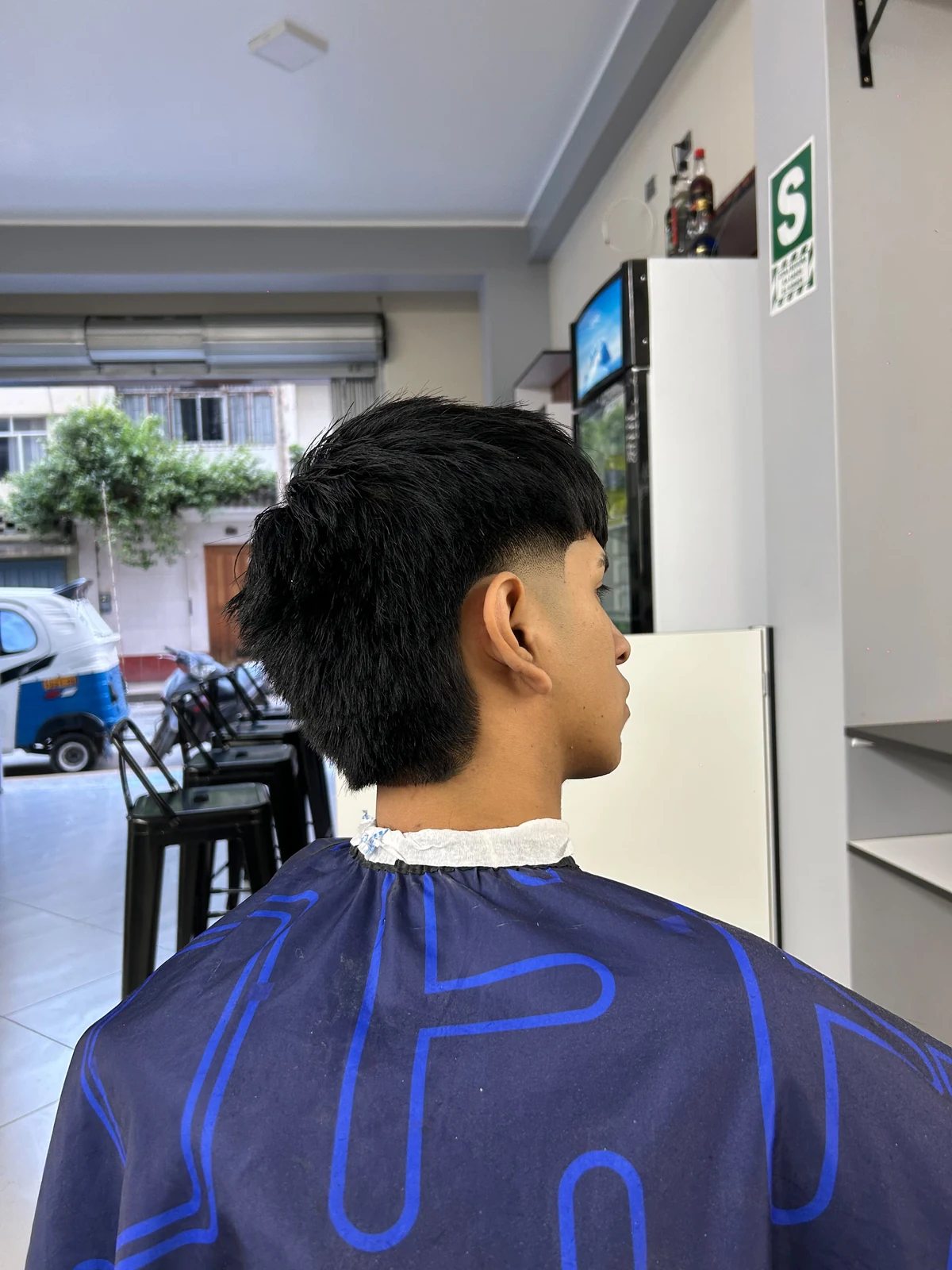 Corte realizado por CS Barber Elegant